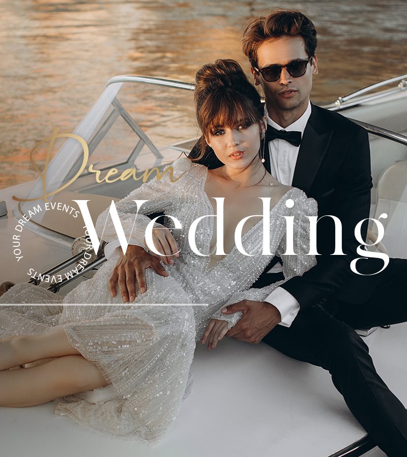 חתן וכלה מתחתנים על יאכטה